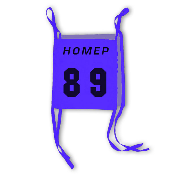 Стартовый номер двусторонний на завязках "Эконом" (с нанесением) от интернет магазина швейной фабрики "Нарпи"