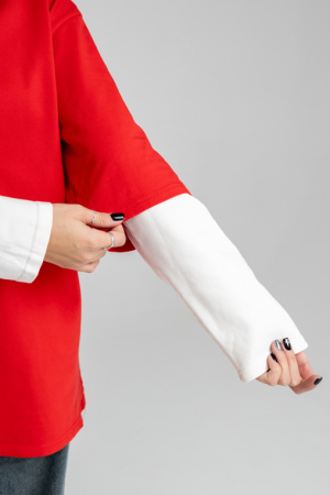 детальная картинка Лонгслив Double Sleeve в интернет-магазине швейной фабрики "Нарпи"