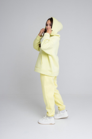 Костюм Oversize из футера (Худи оверсайз + Штаны)