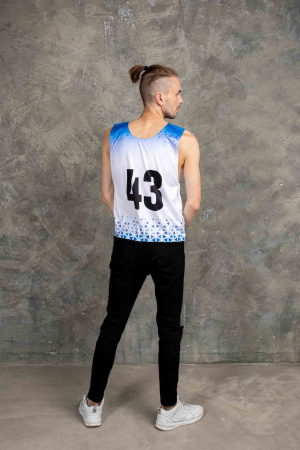 Стартовый номер "Майка"  удлиненная от интернет магазина швейной фабрики "Нарпи"