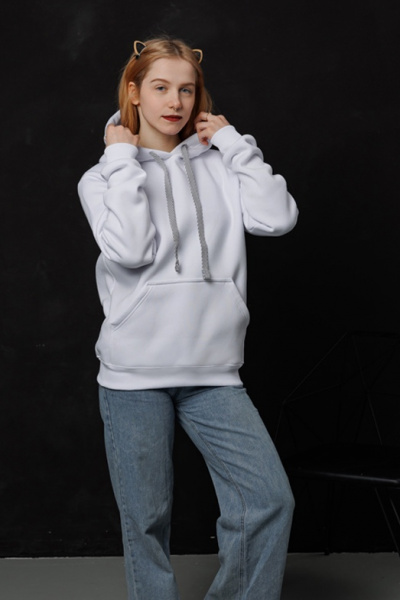 Толстовка NarpiHoody White Толстовка Худи от интернет-магазина "Граф Подушкин"