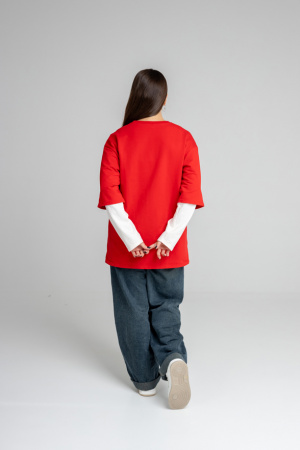 детальная картинка Лонгслив Double Sleeve в интернет-магазине швейной фабрики "Нарпи"