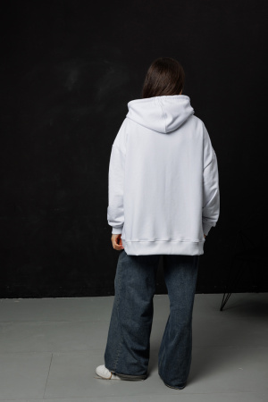 Толстовка Harmony White фото в интернет-магазине швейной фабрики "Нарпи"