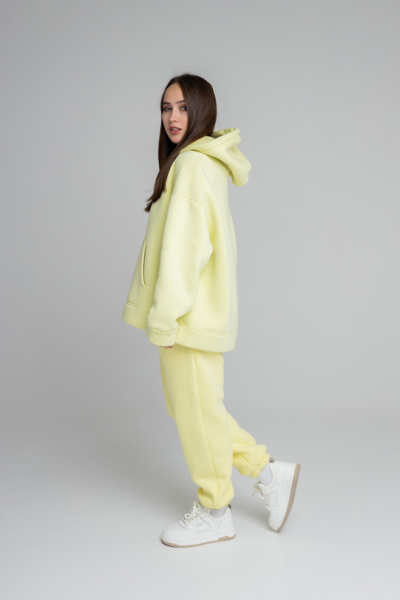 Костюм Oversize из футера (Худи оверсайз + Штаны)