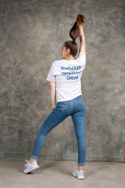 Футболка ПРИНТ женская фото в интернет-магазине швейной фабрики "Нарпи"